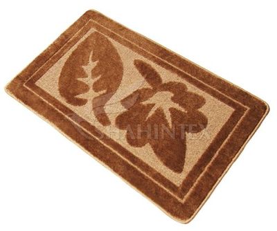 Коврик д/ванны 1 предм. SHAHINTEX PP 60х100 кофе с молоком (55)