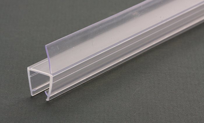 Профиль силиконовый (водоотсекатель) на стекло 6 мм (200см) ПСВ-03 6-200 (1шт)