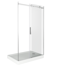Душ.ограждение GOOD DOOR GALAXY WTW-160-C-CH Прямое, стекло Прозрачное 6мм (без поддона и автослива)