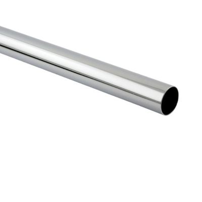 Карниз метал. труба гладкая D19-1.6 хром (КМ19 D19-1.6 m)