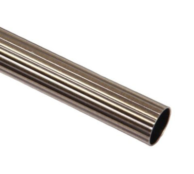 Карниз метал. труба рифленая D25-1.6 антик (КМР25 D25-1.6 m)