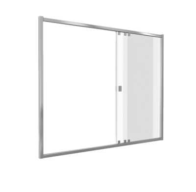 Шторка SCREEN WTW-170-C-CH стекло прозрачное, 4 мм GOOD DOOR ПД00095