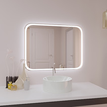 Зеркало SANTREK HOME с LED подсветкой "ЗАТМЕНИЕ премиум" 900х600мм