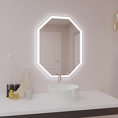 Зеркало SANTREK HOME с LED подсветкой "ОКТАГОН премиум" 600х800мм