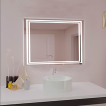 Зеркало SANTREK HOME с LED подсветкой "ТИТАН премиум" 900х600мм