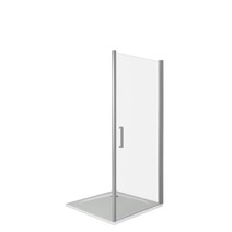 Душ.ограждение GOOD DOOR FANTASY DR- 90-С-CH Прямое, стекло прозрачн 6мм (б/поддона и автослива)