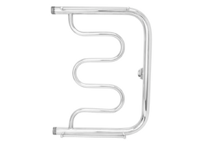 Полотенцесушитель АКВАДРАЙВ нерж. МП 50*40 ф1" (2 полочки)