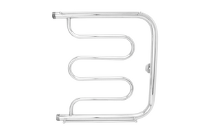 Полотенцесушитель АКВАДРАЙВ нерж. МП 50*50 ф1" (2 полочки)