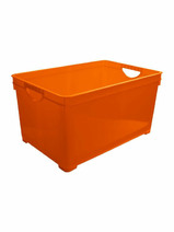 Ящик для хранения универсальный 19л. Оранжевый 38,6*26,3*24,1см BQ 1006 ОР