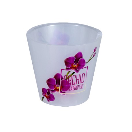 Горшок для цветов London Orchid Deco D 160 мм/1,6 л Фуксия ING 6196 ФКС