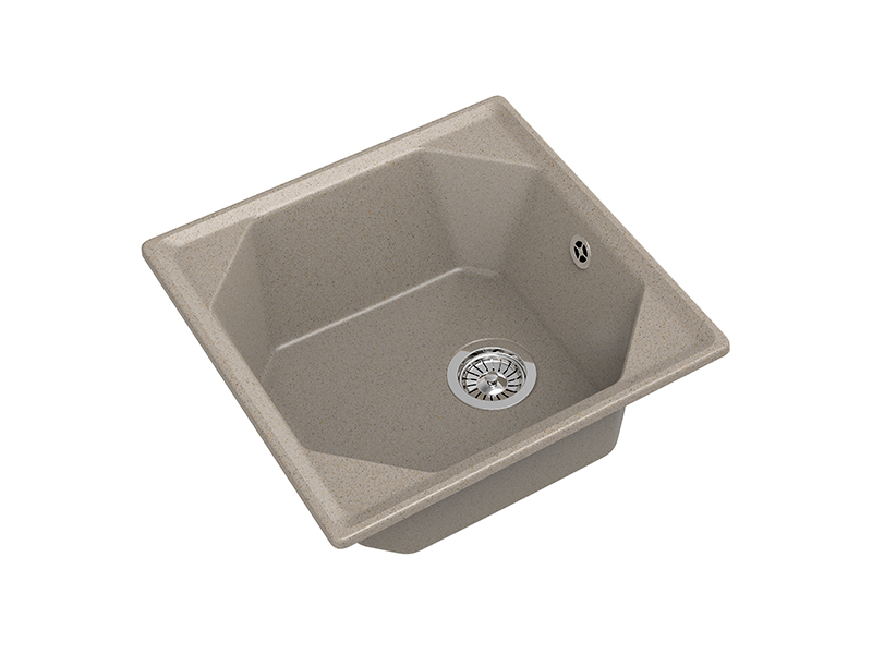 Мойка GRANFEST GF-U--500 1 чаша 500*500мм (песок-302)