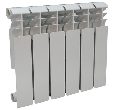 Радиатор алюминиевый СТК (рег.№468190)  350х80  4 секции