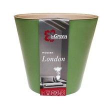 Горшок для цветов London 230 мм, 5л оливковый ING6206ОЛ