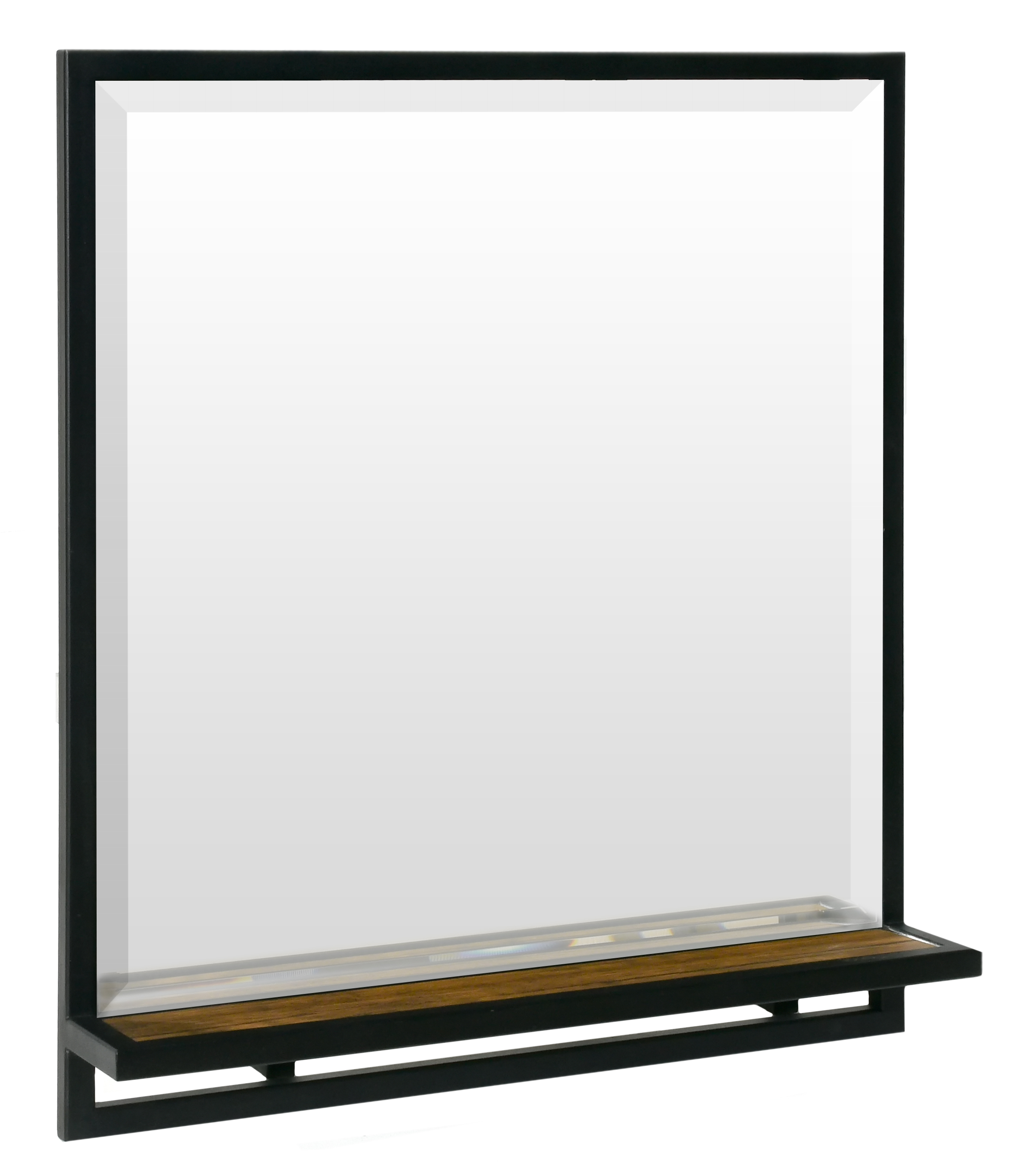 Зеркало SANTREK HOME "АНТЕЯ-60", темное дерево, 600х700х120