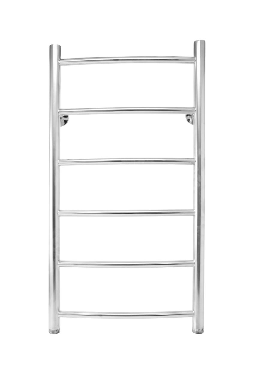 Полотенцесушитель Классик 2 40*80 ф1" 6 перекладин (К-нижнее, Дуга) 01913