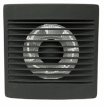 Вентилятор Эвент 100 С (карбон) (осевой, антимоскитная сетка)