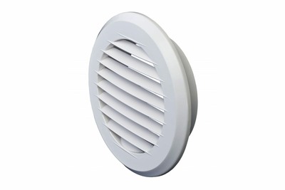 Решетка вентиляционная круглая с фланцем SANTREK AIR D=150 ПКР 195/150 