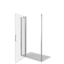 Душ.ограждение GOOD DOOR FANTASY WTW-120-С-CH Прямое, стекло прозр 6мм (б/поддона и автослива) ***