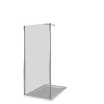 Боковая часть GOOD DOOR FANTASY SP-80-С-CH стекло Прозрачное 6мм ***