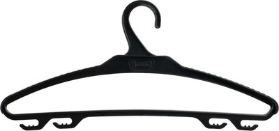 Вешалка-плечики для верхней одежды "Rambai" 48-50 (черный) 221304630/01