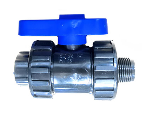 Кран ПНД шаровый   1/2" г/ш PN16 (Россия)