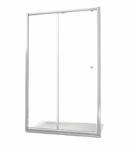 Душ.ограждение GOOD DOOR LIRA WTW- 130-C-CH Прямое, стекло Прозрачное 4мм (без поддона и автослива) ***