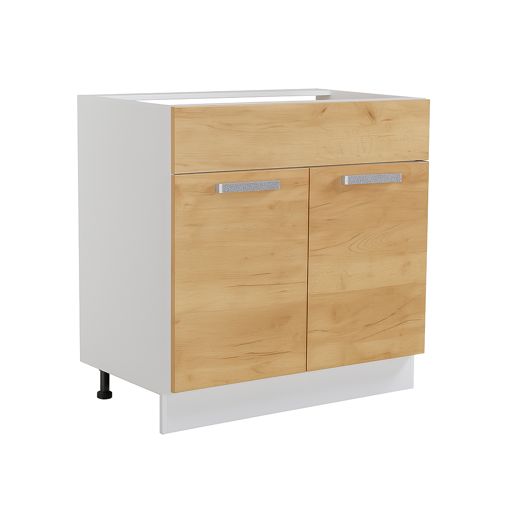 Стол под мойку МУВИ, М800 Дуб Крафт Золотой (810х800х450) (1163)