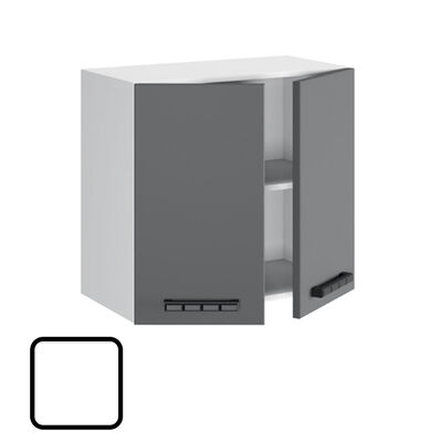 Шкаф навесной СИТИ-1, В800 Белый софт (626х800х290)