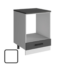 Стол под духовой шкаф СОФИ-2, НД600 Белый Софт (810х600х450) Столешница Гранит чёрный