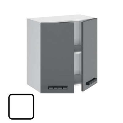 Шкаф навесной СОФИ-2, В600 Белый Софт (626х600х290)
