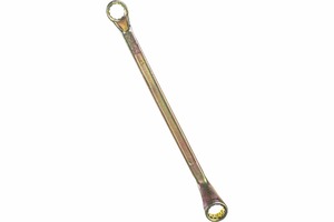 Ключ накидной коленчатый ТУНДРА, желтый цинк, 12 х 13 мм 878069