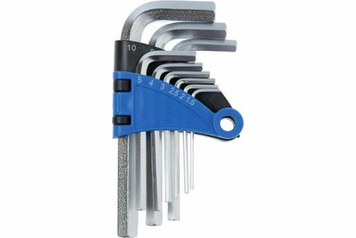 Набор ключей шестигранных ТУНДРА, CrV, 1.5 - 10 мм, 9 шт. 2354391