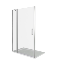 Душ.ограждение GOOD DOOR FANTASY WTW-110-С-CH Прямое, стекло прозр 6мм (б/поддона и автослива) ***