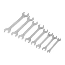 Набор ключей рожковых в холдере ТУНДРА, хромированные, 6 - 17 мм, 8 шт. 878106