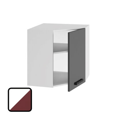 Шкаф навесной угловой ГРЕЦИЯ-1, ВУ600 (626х600х600)