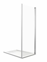 Боковая часть GOOD DOOR LIRA SP-70-C-CH стекло Прозрачное 4 мм ***