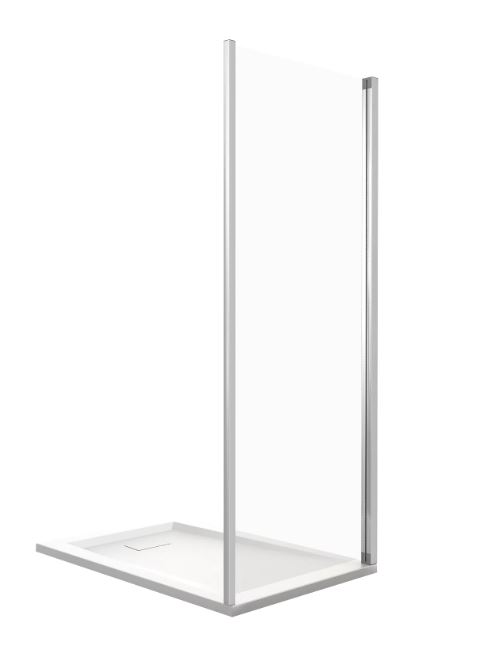 Боковая часть GOOD DOOR LIRA SP-70-C-CH стекло Прозрачное 4 мм ***