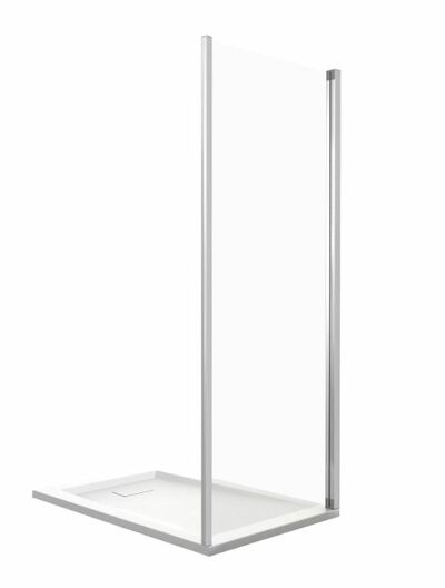 Боковая часть GOOD DOOR LIRA SP-70-C-CH стекло Прозрачное 4 мм ***