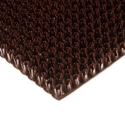 Покрытие ковровое щетинистое в ковриках 60 х 90  цвет 137 (темный шоколад) Распродажа