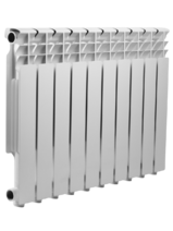 Радиатор алюминиевый SANTREK THERMO Base 500х80 10 секций (144 Вт/1 секц.)