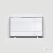 Экран под ванну МДФ торцевой 0,75 Soft (левый) Белый Alavann
