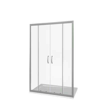 Душ.ограждение GOOD DOOR INFINITY WTW-TD-200-С-CH Прямое, стекло Прозрачное 6мм (без поддона и автослива)