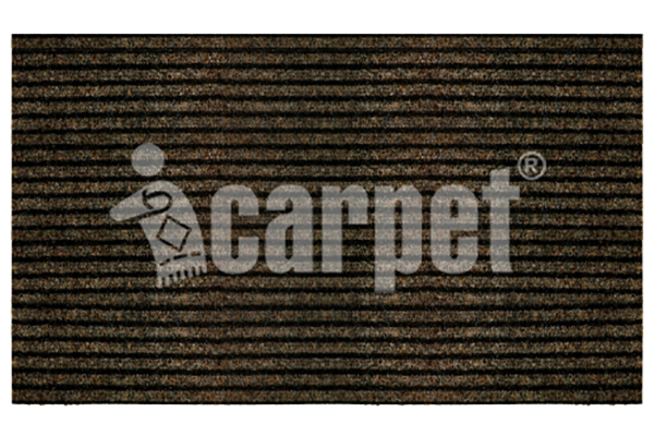 Коврик придверный влаговпитывающий Premium icarpet 40х60 04 брауни