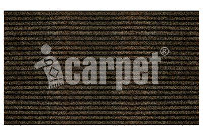 Коврик придверный влаговпитывающий Premium icarpet 40х60 04 брауни