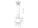 C1000 Сифон АНИ Пласт 1 1/4"*40