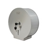 Диспенсер для туалетной бумаги Puff-7615 с ключом АНТИВАНДАЛЬНЫЙ, ХРОМ, втулка не менее 36мм, диаметр рулона 24см