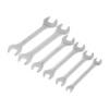 Набор ключей рожковых в холдере ТУНДРА, хромированные, 6 - 14 мм, 6 шт. 878105
