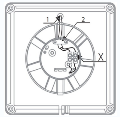 Вентилятор ZERNBERG 100 Granat (осевой, 14Вт, 99 м3/ч)