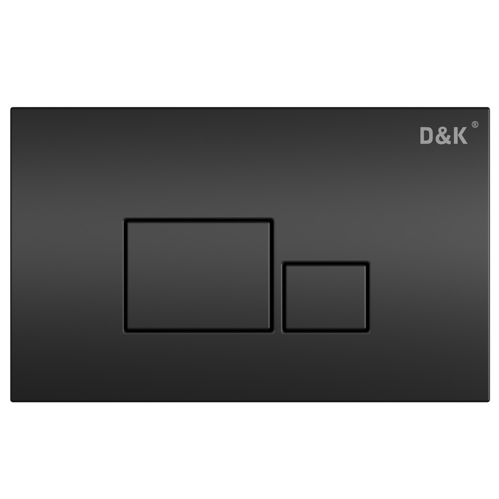 DS1511607 Комплект D&K Quadro  Унитаз DT1516016 бел. +Клавиша смыва DB1519025, черный +Инсталляция DI8055119 