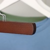 Вешалка для брюк и юбок Доляна, 25×17 см, цвет вишнёвый 565885